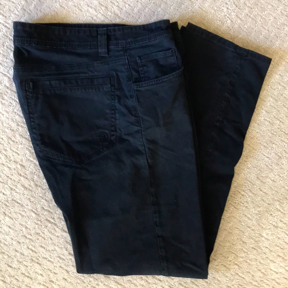 Straight down pants